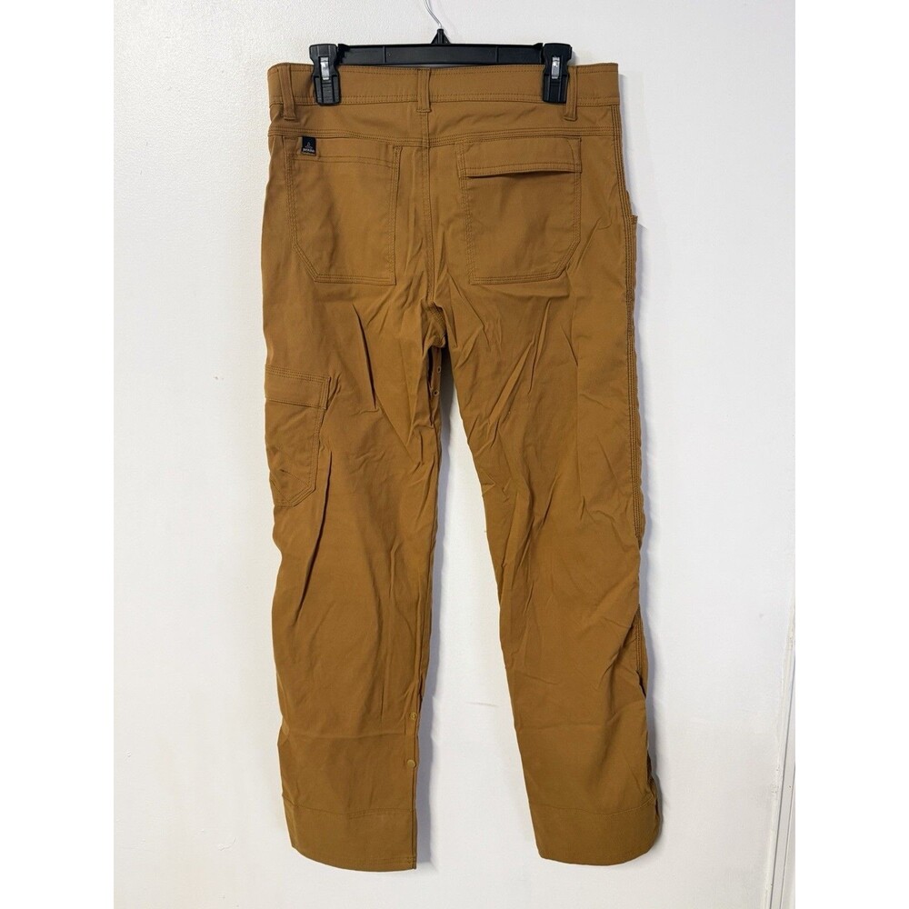 prAna Stretch Zion II Pants Men 30x32 Brown Hiking Cargo Outdoor - Picture 3 of 8